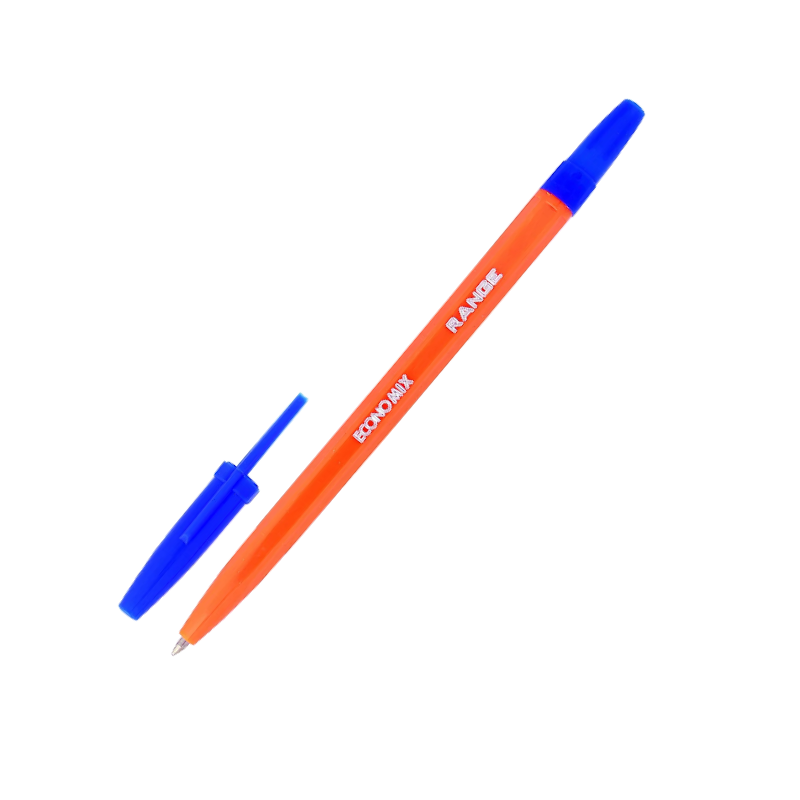 Ручка кулькова ECONOMIX (E10138-02) RANGE, чорнила сині